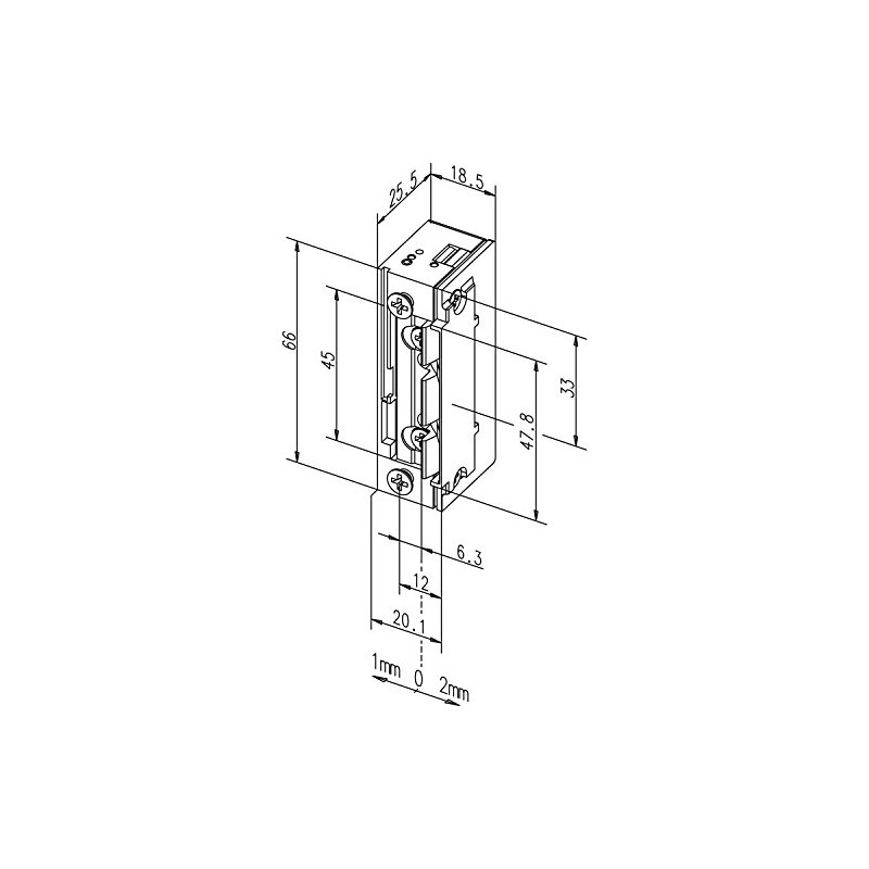 Eff Eff Electric Door Opener 118e.13 (24 V AC/DC Without