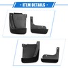 VekAuto Mud Flaps Kit Compatible for Honda Accord (Sedan) 2003-2007,