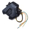 MZS Motorcycle Tail Light, LED Integrated Turn Signal Blinker Brake