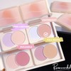 Matte Blush For Cheeks Make Up, 2 Colors Blush Palette