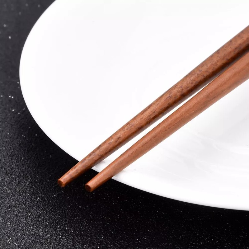 Antner Handmade Japanese Chopsticks Reusable Natural Wooden Chopstick with Box,