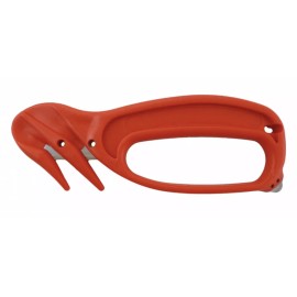 The Safety Knife Penguin 900 Red Safety Knife Cutter & tape splitter; Easy Cut Made in England