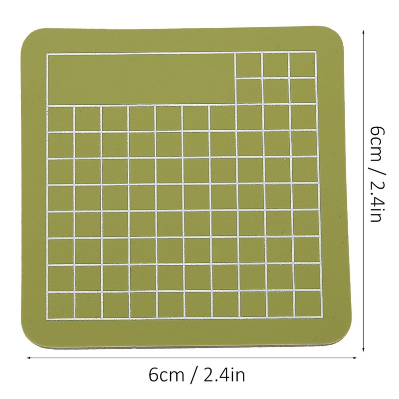 7 Pieces Cutting Pad Mini Mat Colourful Craft DIY Carving