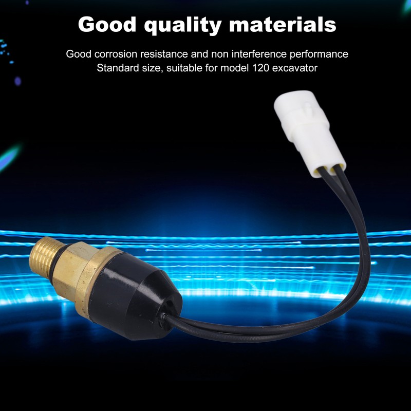 Oil Temperature Sensor Sender KHR24000 for Model 120 Excavator Replacement