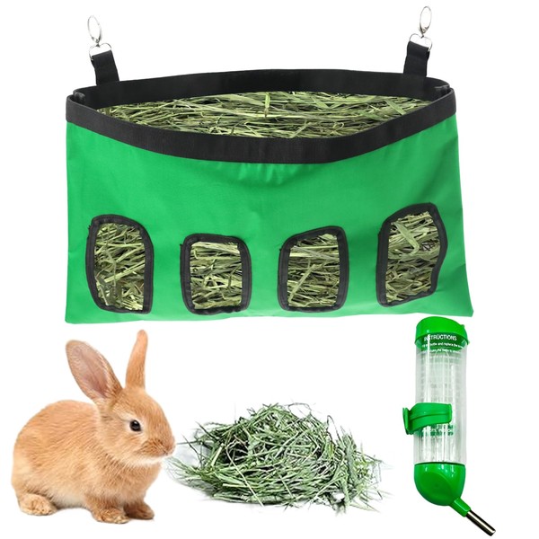 Regerly Rabbit Hay Bag, 1 Piece Hay Food Bag with