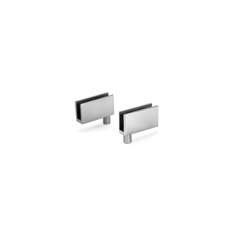 FHC EH328SC Wide Glass Door Pivot Hinges for 1/4" to