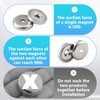 Yaocom 4 Pcs Concealed Magnetic Door Catch Top Ball Catch