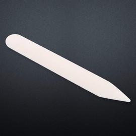 Broco Natural Bone Folder Tool, for Scoring Folding Creasing Burinishing Edges of Leather Craft