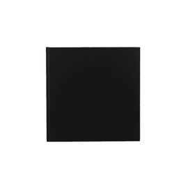 SEAWHITE Black Cloth Hardback Artists Sketchbook 140gsm Square 140x140mm