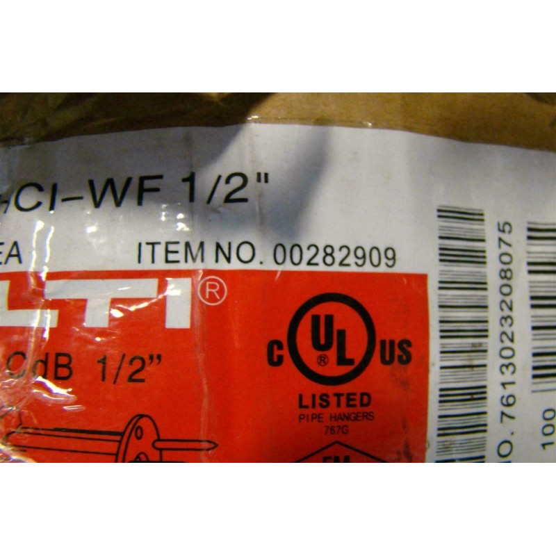 HILTI Qty 10 - Hilti - Cast In Anchors For