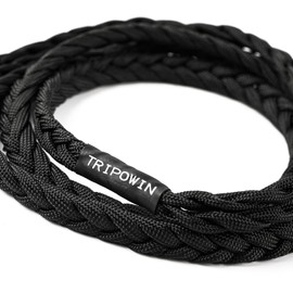 LINSOUL Tripowin GranVia Upgraded OFC High Purity Headphones Audio Replacement Cable, Dual 3.5 mm Plug for HE4XX/HE-400i/HE400se/HarmonicDyne Zeus/Goldplanar (4.4 mm Plug, 1.5 m Length, Black)