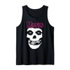Misfits – Pink Logo Skull Tank Top