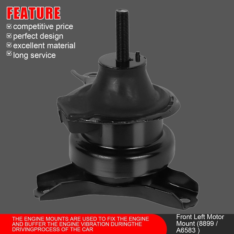 3 Pcs Engine Motor Mount Set - Compatible with 1998