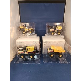 Hasbro Maisto Tonka Hasbro Trucks (Set of 4) Crane Backhoe Dump Truck Bulldozer 2001