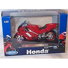 welly red H0NDA NR bike 1.18 scale model