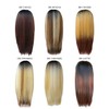 Janet Collection melt VEIL BANG HD 360 HUMAN HAIR BLEND
