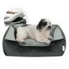 Miguel Medium Small Dog Bed with Washable Removable Cover -
