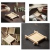 Natiform Bamboo Coasters Set of 4 Stylish Lightweight Tea Holder