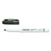 Universal 43671 Pen Style Dry Erase Marker, Fine/Bullet Tip, Black