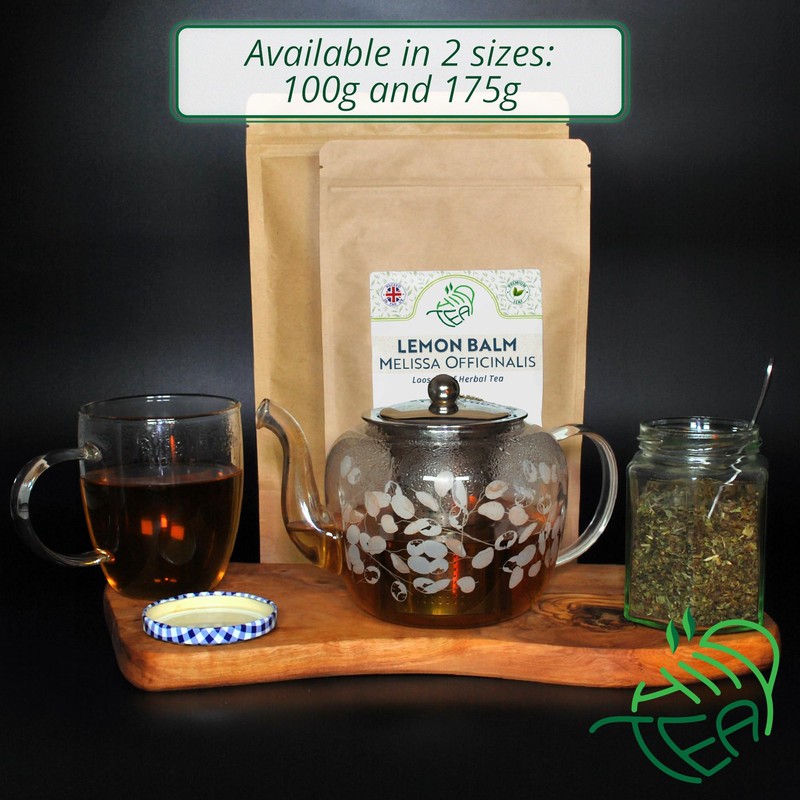 Lemon Balm Melissa Officinalis Loose Leaf Herbal Tea – Stress