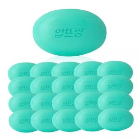 Altong 비누 알뜨랑 그린 130g 10개 X 8박스 총80개 세안 Altrang Green Soap 130g 10 pieces x 8 boxes Total 80 pieces Facial Cleansing