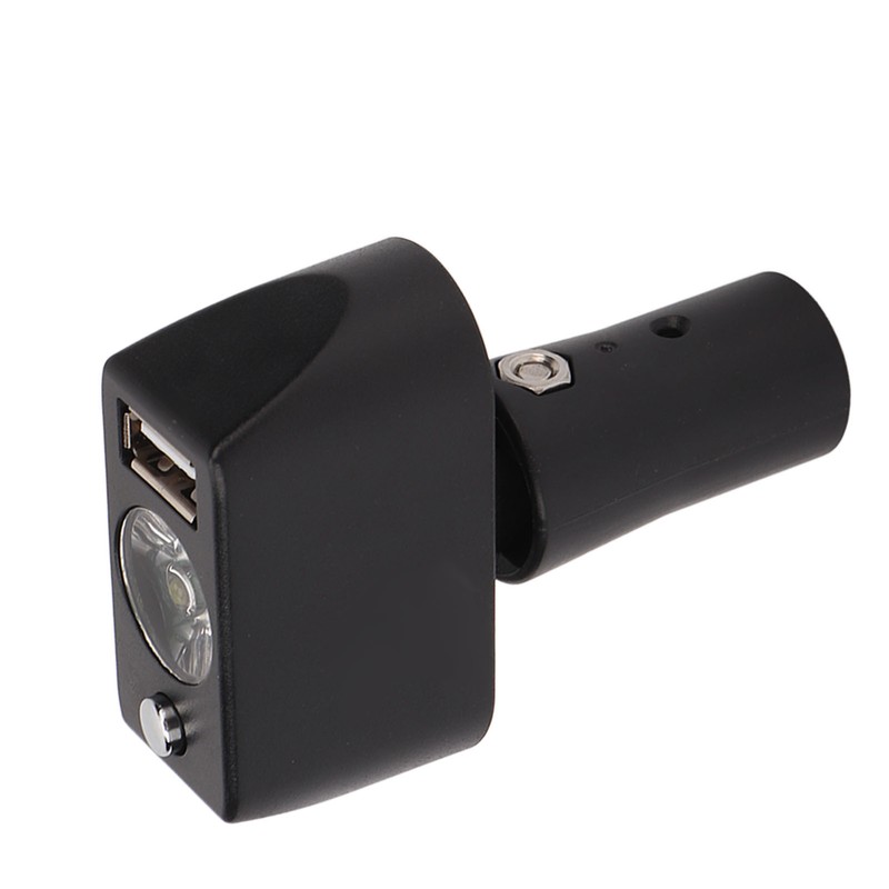 Electric Wheelchair Light 3 Pin XLR Head USB Charging Adjustable