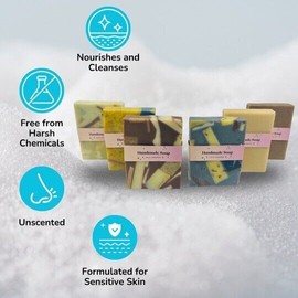 Unbranded Fragrance Free Cold Press Bar Pure CHEMICAL FREE VEGAN Oil 6 PACK Free Ship