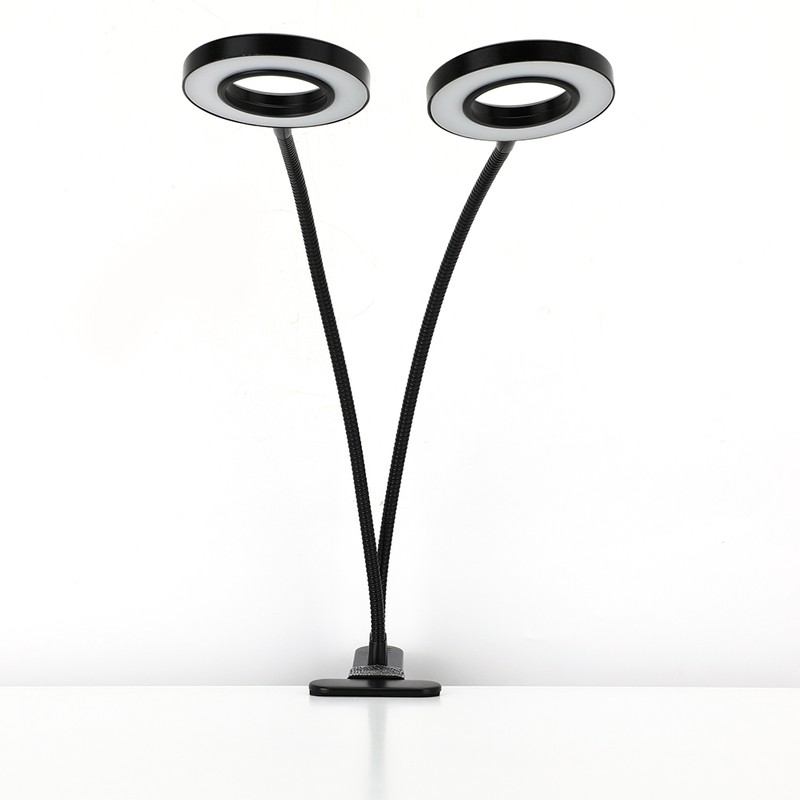 18w 2 Head Timing USB LED Grow Light with Clip