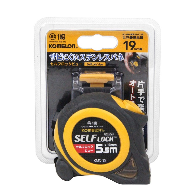 Comedy Long konbekkusu View Self Lock Tape 19 mm Wide