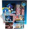 Innovative Designs Sonic Stationery Set for Kids, Sonic Journal, Stickers,