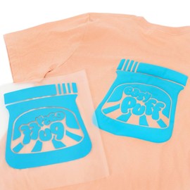 Siser Easy Puff HTV 11.8"x10ft - Puffy Heat Transfer Vinyl (Neon Orange) - Compatible with Siser, Cricut, and Silhouette Cutters – CPSIA Certified