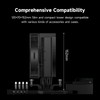 PCCOOLER CPU Air Cooler, 5×6mm Heat Pipes, 120mm ARGB Fan,