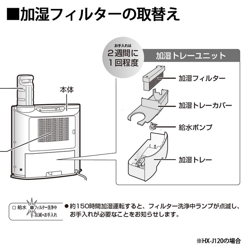【純正品】 シャープ 加湿フィルター 加湿セラミックファンヒーター用 HX-FK5