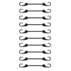 Joneaz Mini Bungee Cord with Hooks 2 inch, 10-Piece, UV