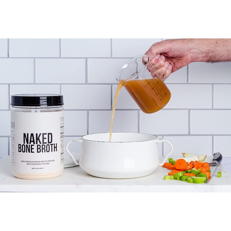 NAKED Bone Broth - Beef Bone Broth Protein Powder -