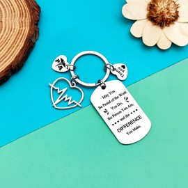 Physician Assistant Gifts Appreciation Jewelry PA Keychain Thank You Gifts for Physician Assistant Doctor Assistant Future Physician Assistant Gifts Nurse Week Gifts Medical School Graduation Gift