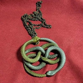 The Neverending Story - Large Auryn (Gold and Silver)
