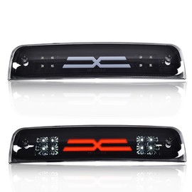 CROSSDESIGN LED Bar 3rd Brake Light Compatible with 2009-2017 Dodge Ram 1500 2500 3500 X Type High Mount Stop Light Rear Tail Cargo Lamps