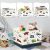 Clastyle Cartoon Construction Truck Shelf Basket Nursery Boy Room Car