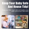 Fridge Locks with Self Adhesive, Refrigerator Latch for Kids, Toddlers