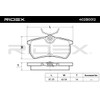 RIDEX Brake Pads 402B0012 Front 14.7 mm 87.2 mm 42.5