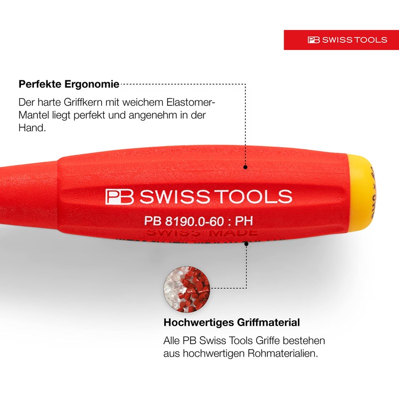 PB Swiss Tools Slotted Phillips Screwdriver Set PB 8244 |