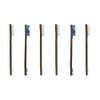 Otis Technology 6 Pack AP Brushes (4 Nylon/2 Blue Nylon)