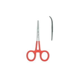 Kingfisher Soft Grip Clamp Forcept Hemostat for Fly Fishing Hook Removal