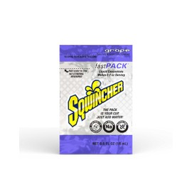 Sqwincher Fast Pack Liquid Concentrate, Grape, .6 fl oz (4 Packs of 50)