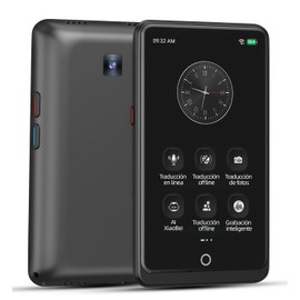 Traductor Inteligente 2026 Sin Necesidad de WiFi - Dispositivo Traductor de Voz Bidireccional Instantáneo para 150 Idiomas, Funciones Sin Conexión/Grabación/Traducción por Foto para Viajes de Negocios