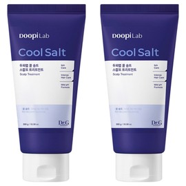 Dr. G Scalp Wrap Cool Salt Scalp Treatment, 300g, 2 pieces / 닥터지 두피랩 쿨 솔트 스칼프 트리트먼트, 300g, 2개