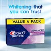 Crest 3D White Advanced Luminous Mint Teeth Whitening Toothpaste, Crest