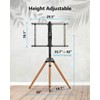 Ergounion Tripod TV Stand for 32-75 Inch Screen up to