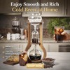 Nispira Iced Coffee Cold Brew Drip Tower Coffee Maker, 6–8
